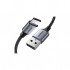 Кабель USB 2.0 AM to Type-C 1.5m US288 Aluminum Braid (Black) Ugreen (60127)