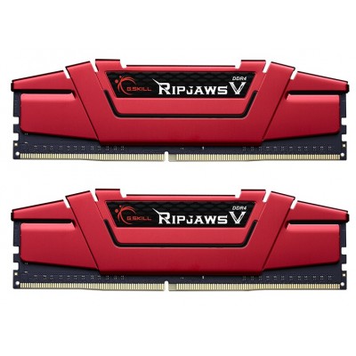Пам'ять DDR4 2x8GB/2666 G.Skill Ripjaws V Red (F4-2666C19D-16GVR)