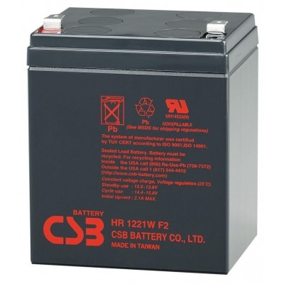 Батарея для ДБЖ CSB 12V 5AH (HR1221WF2/04409) AGM