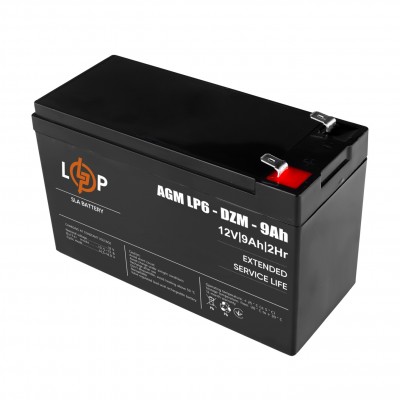 Батарея для ДБЖ LogicPower LP 12V 9AH (LP 6-DZM-9 Ah) AGM