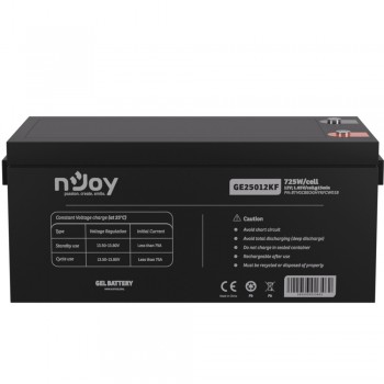 Батарея для ДБЖ Njoy GE25012KF 12V 250AH (BTVGCBEOGHYKFCW01B) GEL
