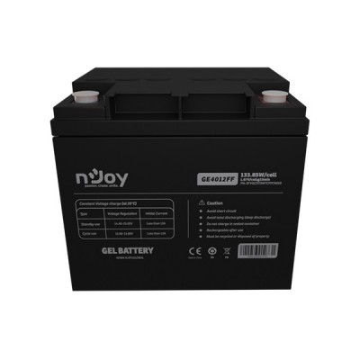 Батарея для ДБЖ Njoy GE4012FF 12V 40AH (BTVGCDTOMTCFFCN01B) GEL