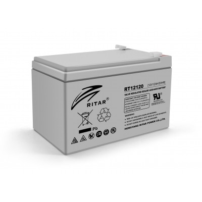 Батарея для ДБЖ Ritar 12V 12AH (RT12120/03224) AGM