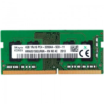 Пам'ять для ноутбука SO-DIMM 4GB/3200 DDR4 Hynix (HMA851S6DJR6N-XN)