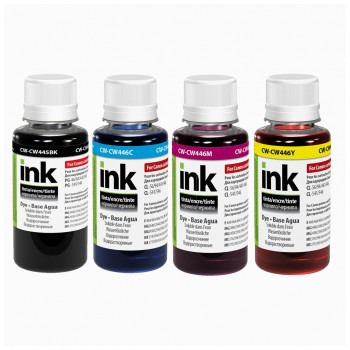 Чорнило Canon ColorWay PG-445/CL-446 (4х100мл) BK/С/M/Y (CW-CW445/CW446SET01)