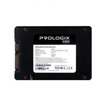 SSD 240GB Prologix S320 2.5" SATAIII TLC (PRO240GS320)