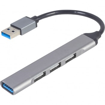 USB-хаб GEMBIRD USB-A to USB 3.1 Gen1 (5 Gbps), 3 х USB 2.0 (UHB-U3P1U2P3-02)