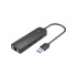 USB-хаб Vention USB 3.0 to 3хUSB 3.0/RJ45 Gigabit black (CHNBB)