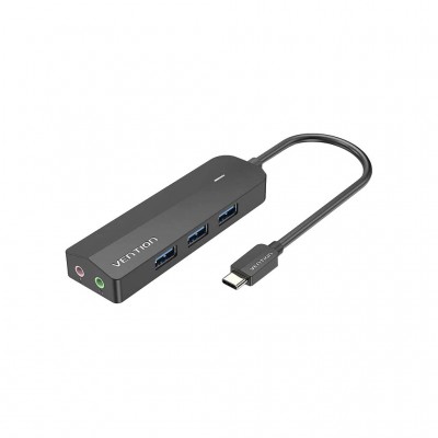 USB-хаб Vention USB 3.1 Type-C to 3xUSB 3.0+MicroUSB+3.5mm Sound A (TGQBB)