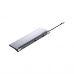 USB-хаб Vention USB3.1 Type-C to HDMI/VGA/USB-C/USB3.0x3/RJ45/SD/T (THTHC)