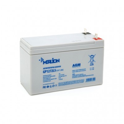 Батарея для ДБЖ Merlion GP1272L5 12V-7.2Ah (GP1272L5)