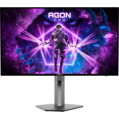 Монітор 27" AOC AGON PRO AG276QZD, QHD, OLED, 240Hz, 0,03ms, 2xHDMI, DP, USB-hub, HAS, Pivot, чорний