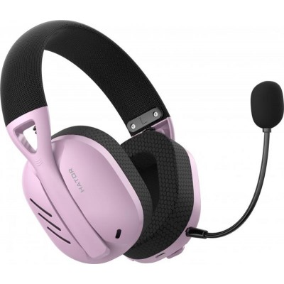 Навушники Hator Hyperpunk 2 Wireless Tri-mode Black/Lilac (HTA-859)