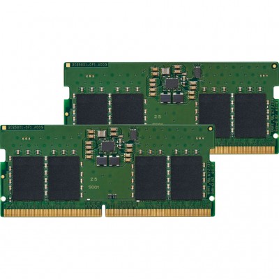 Пам'ять для ноутбука SoDIMM DDR5 32GB (2x16GB) 4800 MHz Kingston KVR48S40BS8K2-32
