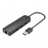 USB-хаб Vention USB 2.0 to 3хUSB 2.0 + RJ45 100M Ethernet (CHPBB)