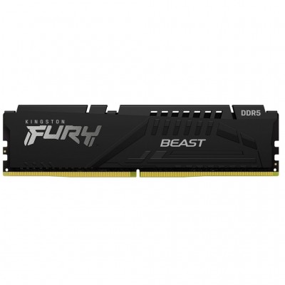 Пам'ять DDR5 32GB 5200 MHz Beast Black Kingston Fury (ex.HyperX) KF552C36BBE-32