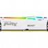 Пам'ять DDR5 32GB 5600 MHz Beast White RGB Kingston Fury (ex.HyperX) KF556C36BWEA-32