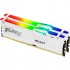 Пам'ять DDR5 64GB (2x32GB) 5200 MHz Beast White RGB Kingston Fury (ex.HyperX) KF552C36BWEAK2-64