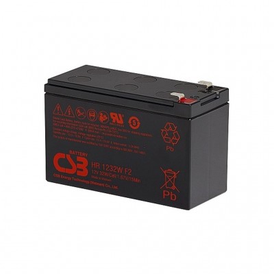 Батарея для ДБЖ CSB HR1232W, 12V 9Ah (HR1232W)