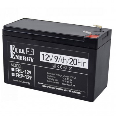 Батарея для ДБЖ Full Energy 12В 9Ач (FEP-129)