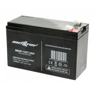 Батарея для ДБЖ Maxxter 12V 7.5AH (MBAT-12V7.5AH)