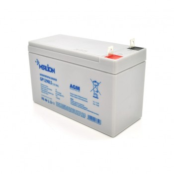 Батарея для ДБЖ Merlion GP1290L5 12 V 9Ah (GP1290L5) 108 Вт*год AGM Вага 1,99 кг