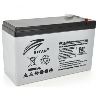 Батарея для ДБЖ Ritar HR1228W, 12V-7.0Ah (HR1228W)