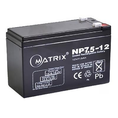 Батарея для ДБЖ Matrix 12V 7.5AH (NP7.5_12)