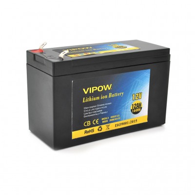 Батарея для ДБЖ Vipow 12V - 12Ah Li-ion (VP-12120LI)