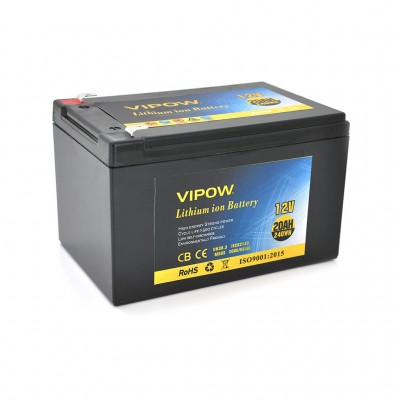 Батарея для ДБЖ Vipow 12V - 20Ah Li-ion (VP-12200LI)