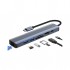 USB-хаб Dynamode 7-in-1 USB-C to HDTV 4K/30Hz, 2хUSB3.0, RJ45, USB- (BYL-2303)