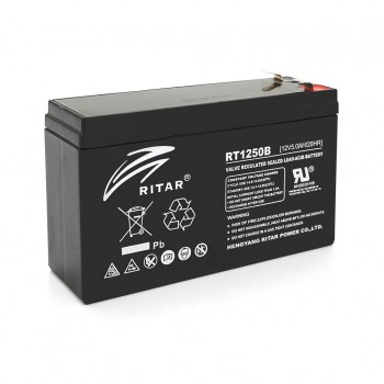 Батарея для ДБЖ Ritar AGM RT1250B, 12V-5Ah (RT1250B)
