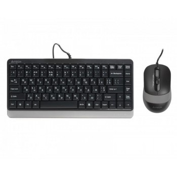 Комплект (клавіатура, миша) A4 Tech F1110 USB Grey (F1110 Grey)
