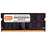 Пам'ять для ноутбука SO-DIMM 16GB/3200 DDR4 Dato (DT16G4DSDND32)