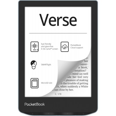 Електронна книжка PocketBook Verse (PB629) Bright Blue ( PB629-2-CIS )