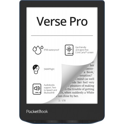 Електронна книжка PocketBook Verse Pro (PB634) Azure ( PB634-A-CIS )