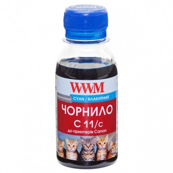 Чорнило Canon CL-511С/CL-513С/CLI-521C WWM (Cyan) (C11/C-2) 100г