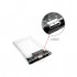 Кишеня зовнішня Dynamode 2.5" SATA HDD/SSD USB 3.0 Transparent (DM-CAD-25316)
