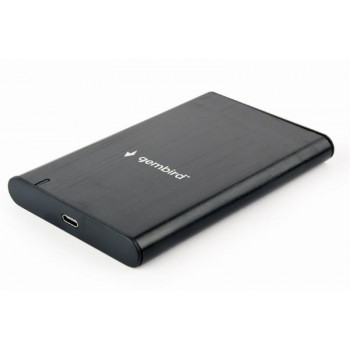Кишеня зовнішня Gembird 2.5" USB3.1 alum black (EE2-U3S-6)
