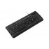 Клавіатура 2E KS120 White Backlight Ukr (2E-KS120UB) Black USB