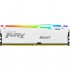 Пам'ять DDR5 32GB 6000 MHz Beast AM5 RGB White Kingston Fury (ex.HyperX) KF560C36BWEA-32