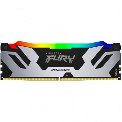 Пам'ять DDR5 48GB 6000 MHz Renegade RGB XMP Kingston Fury (ex.HyperX) KF560C32RSA-48