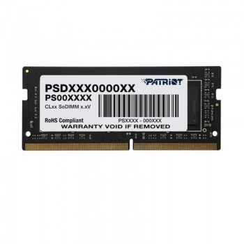 Пам'ять для ноутбука SoDIMM DDR4 4GB 2666 MHz Patriot PSD44G266682S