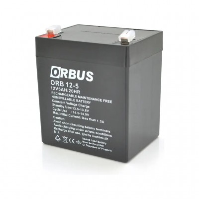 Батарея для ДБЖ Orbus 12V 5Ah AGM (ORB12-5)