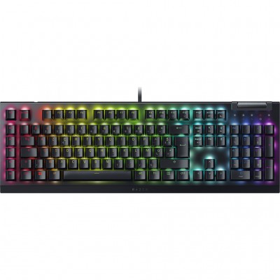 Клавіатура Razer BlackWidow V4 X Green Switch USB RU Black (RZ03-04700800-R3R1)