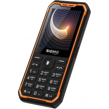 Мобільний телефон Sigma mobile X-style 310 Force Type-C Dual Sim Black-Orange