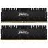 Пам'ять DDR4 16GB (2x8GB) 4600 MHz FURY Renegade Black Kingston Fury (ex.HyperX) KF446C19RBK2/16