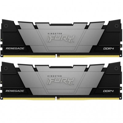 Пам'ять DDR4 32GB (2x16GB) 3200 MHz Fury Renegade Black Kingston Fury (ex.HyperX) KF432C16RB12K2/32