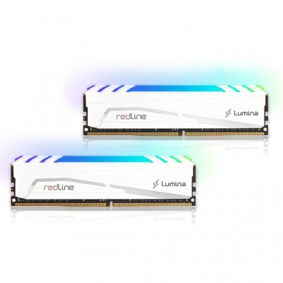 Пам'ять DDR4 64GB (2x32GB) 3600 MHz Redline Lumina RGB Whi Mushkin MLB4C360JNNM32GX2