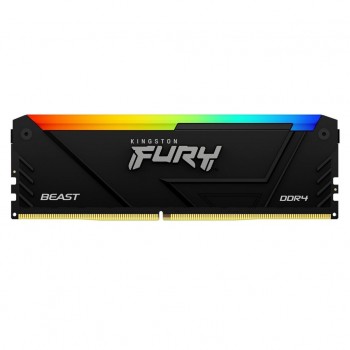 Пам'ять DDR4 8GB 3200 MHz Beast RGB Kingston Fury (ex.HyperX) KF432C16BB12A/16